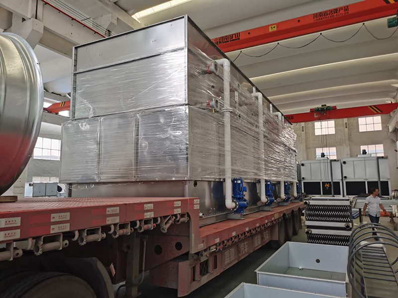 橫流封閉式冷卻塔不同部位出現漏水情況如何解決 橫流封閉式冷卻塔不同部位出現漏水情況如何解決